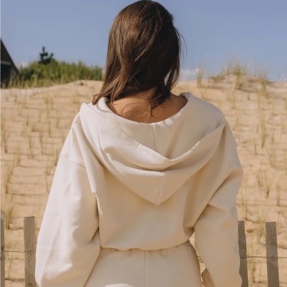 Women's Red Hoodie Jacket - Picture 5 of 6